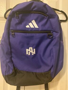 adidas Purple and Black University of North Alabama  Backpack NWOT